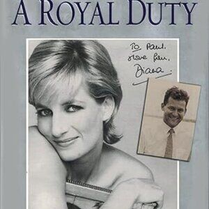 A Royal Duty - by Paul Burrell Trusted Confidant to Diana - Hardcover 10.25.03